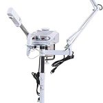 Funnylife 3 in 1 Aromatherapy Facial Steamer, 5X Magnifying LED Lamp, High Frequency Machine,Salon Spa Beauty Equipment
